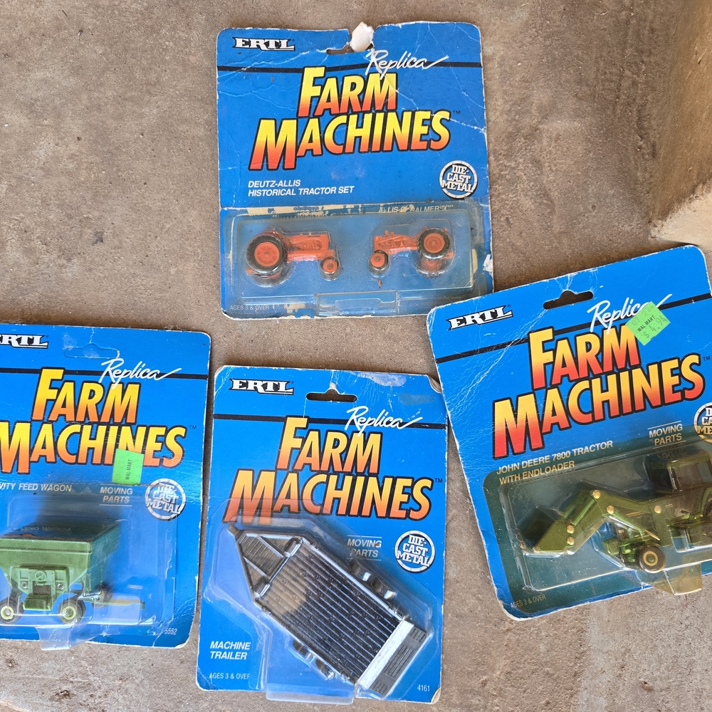 Ertl Replica Farm Machines Set